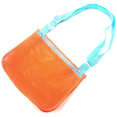 Sac en filet pour jouets de plage, sac de rangement pour coquillages pour enfants, sac en coquillages, accessoires de natation de plage