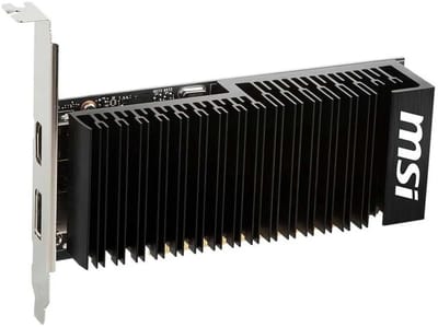 MSI GeForce GT 1030 2GHD4 LP OC - NVIDIA Videokaart - PCI Express 3.0 x16 - DDR4 - 1x HDMI 2.0 - 1x DisplayPort 1.4