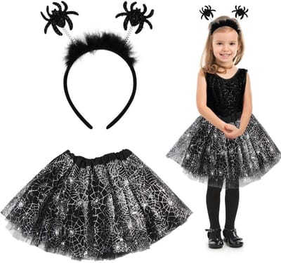 Dailygoods- Heksenkostuum voor Kinderen - Heks - Halloweenkostuum