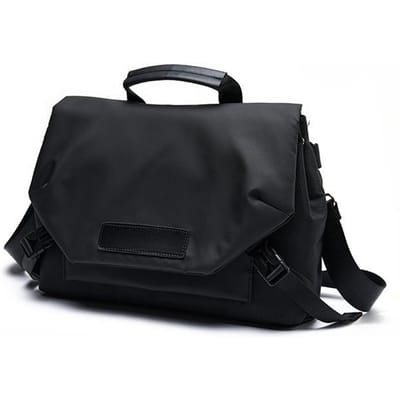 Crossbody Tas, Heren Crossbody Schoudertas met Grote Capaciteit, Sportrugzak, Crossbody Tas 12 inches black