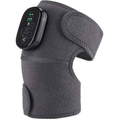Elektrische Verwarmingstherapie Knie- en Elleboogmassager Beengewricht Vibratiekussen Knie- en Schouder Warmtekompres Beschermer Om Warm Te Houden