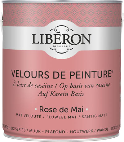 Liberon Velours De Peinture Muurverf - Mat - Rose De Mai - 2,5l
