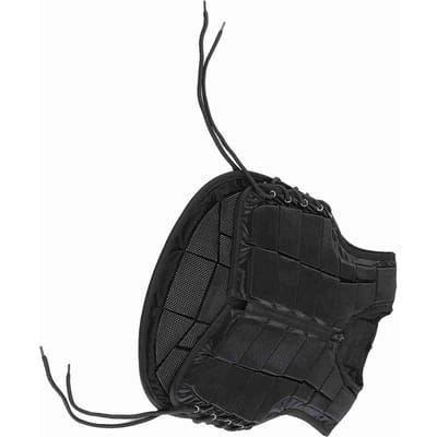 Gilet de sécurité confortable et protecteur pour l'équitation, l'entraînement, la sécurité, pour garçons, filles, enfants(CM) noir