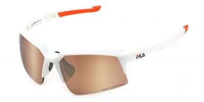 Fila SFI515 Bianco opaco 67/10/130 UNISEX Zonnebrillen