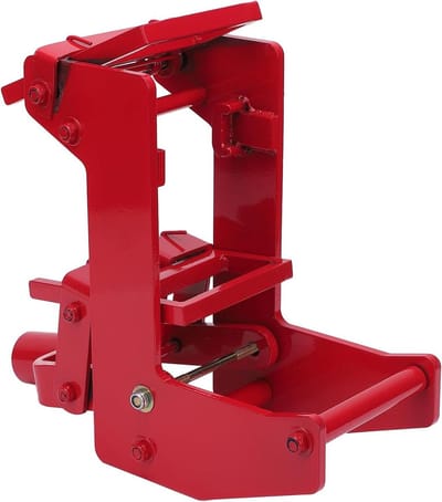 Wandkrik Gietijzer - Muurheffer Balkenlifter - Muren Optillen - Robuuste Constructie - 453 kg Draagvermogen - Grijs
