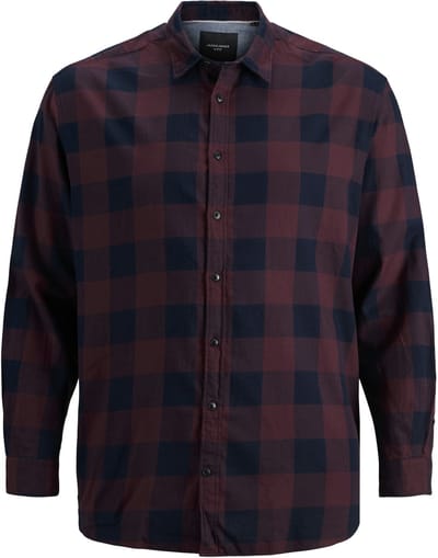 Jack & Jones Plus Geruit overhemd Geruit overhemd Plus Size