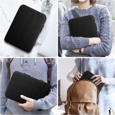 laptophoes laptop sleeve aktetas,