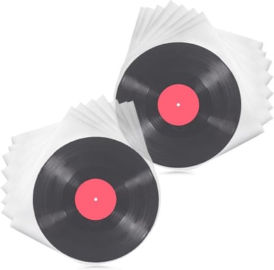 100 Stuks Anti-Statistische Enveloppen voor 12 Inch Vinylplaten - Bescherming, Opslag en Organisatie voor Platenverzameling