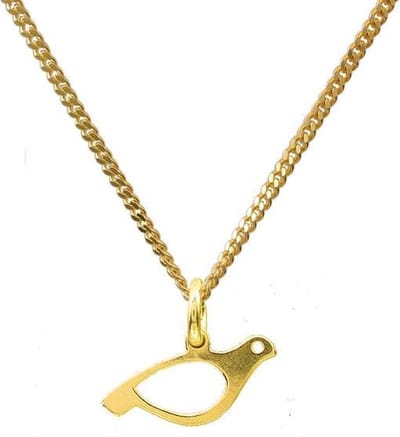 AuBor ®. Hanger. Goud. De sneeuwhoen.