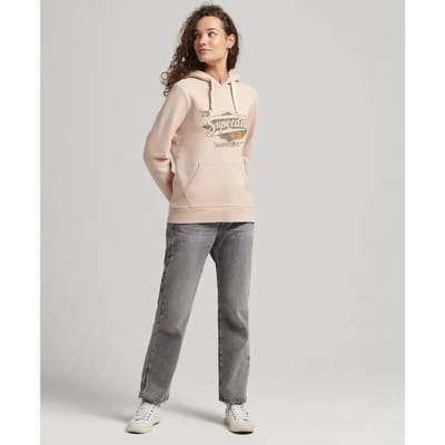 Dames sweatshirt met capuchon Superdry Vintage