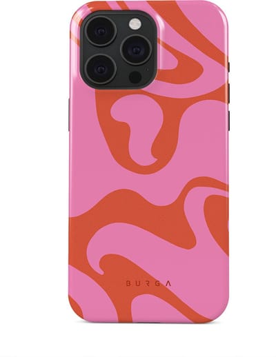 BURGA Telefoonhoesje voor iPhone 15 PRO MAX - Schokbestendige Hardcase Hoesje - Ride the Wave