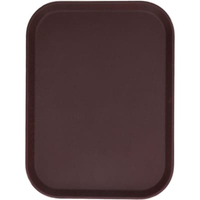 Plateau de Service Rond Antidérapant Caoutchouc Verre Trempé Fibre Résistant à la Chaleur Large Application Plateau Rond 40x30cm Rectangular