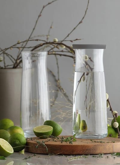 Asir - Glazen Fles - Transparant - 1200 ml - 82 x 82 x 250 mm
