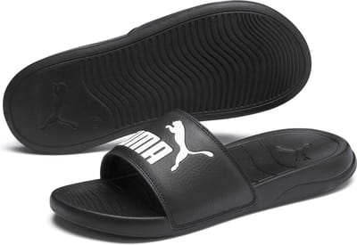 PUMA Popcat 20 BX Unisex Slippers - PUMA Black-Puma Black-PUMA White