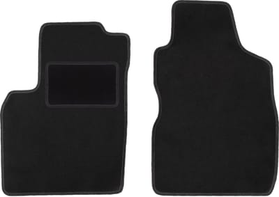 Voormatten zwart voor: Fiat Panda II hatchback (2002-2010)