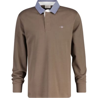 Polo met lange mouwen Gant Classic Heavy Rugger
