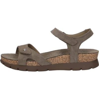 Panama Jack Sulia Sandalen Plat - Taupe - Maat 38
