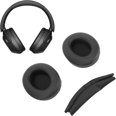 Comfortabele Oorkussens voor Hoofdtelefoon - Vervangende Earpads en Hoofdband Covers, 3 Stuks, Geschikt voor Verschillende Hoofdtelefoons, Verbeter Geluidsisolatie en Draagcomfort