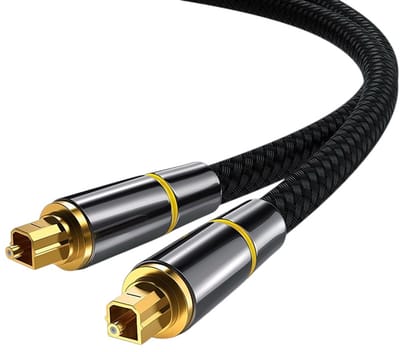 Optische kabel 1 meter - Optical audio kabel - Toslink optische kabel - Optische audiokabel - Toslink kabel