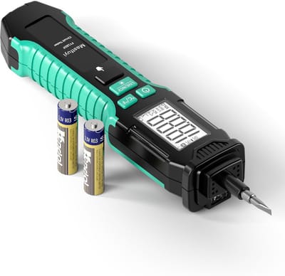 Contactloze Voltage Tester voor AC Live/Zero Wire en Lampen met LCD Backlight