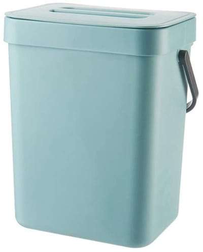 Kleine Keukencompostbak 3 Liter - Praktische Aanrechtcontainer met Deksel voor Afvalcomposteren