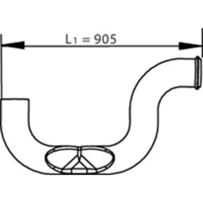 Uitlaatpijp DINEX 81719