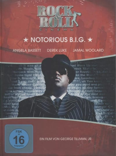 Notorious BIG Rock & Roll Cinema DVD NEU Angela Bassett Derek Luke Jamal Woolard