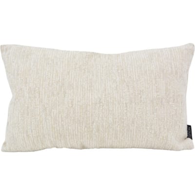 NOVÉE Sierkussen chenille crème/beige | 30 x 50 cm | polyester