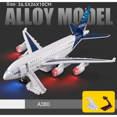 1:32 Legering Groot Vliegtuig Miniatuur Modellen Speelgoed Licht Muziek Opvouwbaar Wiel A380 China Eastern Sichuan Airlines Kinder Volwassen Cadeaus