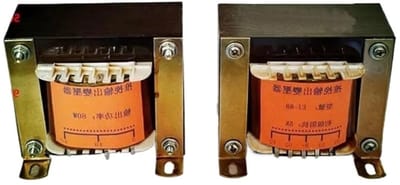 Vermogen transformator - Uitgangstransformator - Buizenversterker - 80W Capaciteit - Compact Ontwerp - Zwart