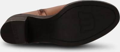 Maruti - Vivien Enkellaarsjes op hak Cognac - Cognac / Pixel Black - 39