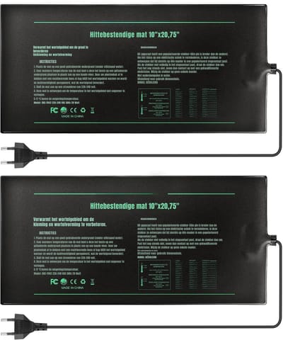 VIN® Warmtemat Planten - Waterdicht - Kweekmat – Kweekmat Verwarmingsmat - Kweken - Propagator – Mogelijk Voor Terrarium - 25 x 50 cm