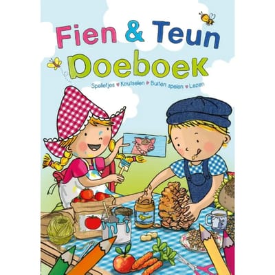 Fien & Teun Doeboek - Fien & Teun - Witte Leeuw
