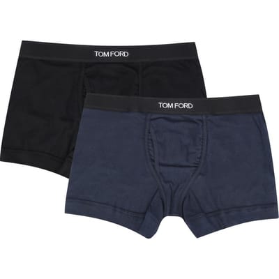 Tom Ford Mannen S Boxer Briefs 2-Pack Set T4xc3 1040 026 T4XC3 1040 026 (XL) black