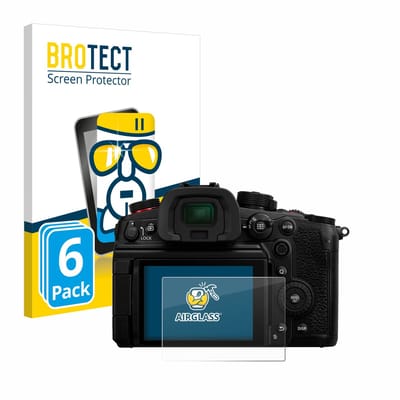 Screenprotector 6 Stuks voor Panasonic Lumix DC-GH7 Beschermglas transparant