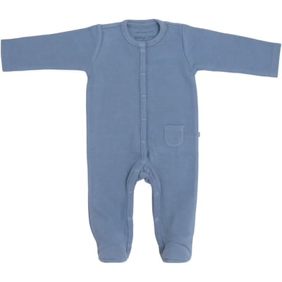 Baby's Only Boxpakje met voetjes Pure - Vintage Blue - 62 - 100% ecologisch katoen - GOTS