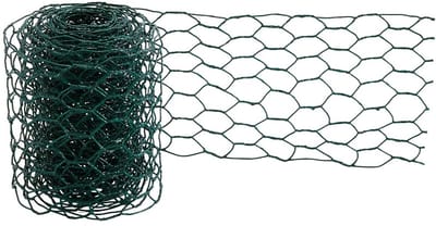 Dailygoods - Kippengaas Roll 3M x 10.8cm - Gegalvaniseerde Metaal voor Tuin en Ambachten