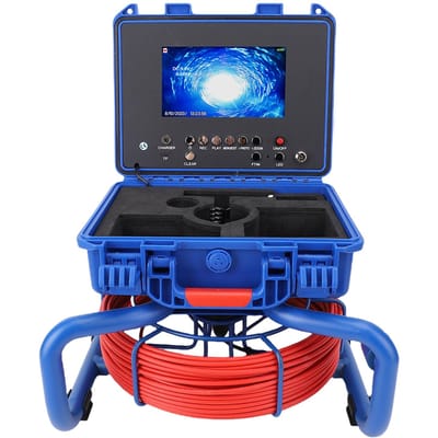Zelfnivellerende Rioolcamera met 512Hz Zender Pijpleiding Inspectie Camera DVR Recorder IP68 30M Industriële Pijpleiding EU