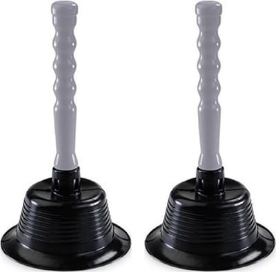 Hega Hogar Ontstopper - 2x - plopper - gootsteen/toilet - 15 x 27 cm