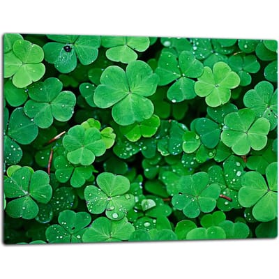 TMK ArtDeko - Snijplank - Glasplaat - 52x40 cm - Groen