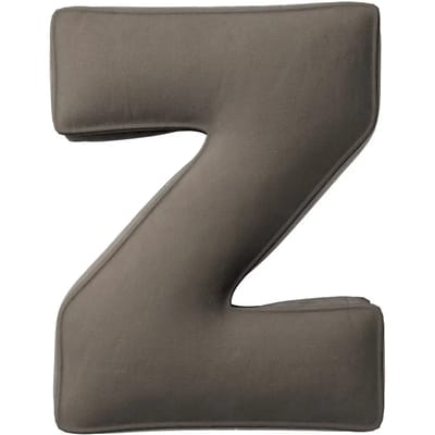 Kussen letter z Yellow Tipi Posh Velvet