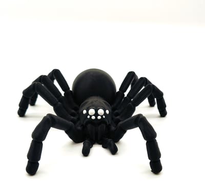 Gearticulleerde Spin – Realistische Tarantula 3D Print Zwart Beweegbaar