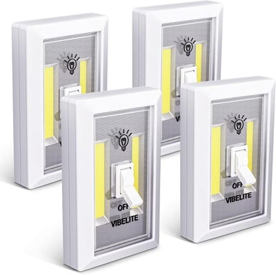 Draadloze Kastlamp met Aanraakfunctie - Energiezuinige LED Nachtverlichting voor Keuken, Garage, en Meer (4-Pack)