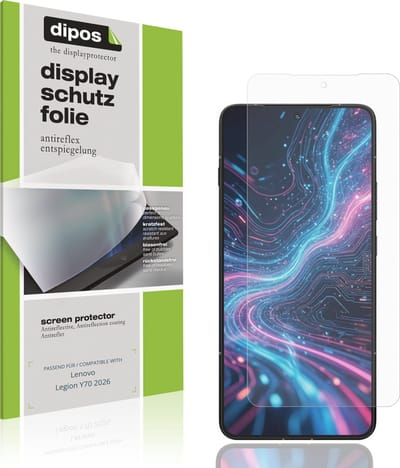 dipos – 4x Matte Beschermfolie geschikt voor Lenovo Legion Y70 2026 | Krasbestendige & antireflecterende Screenprotector Ultra-Thin