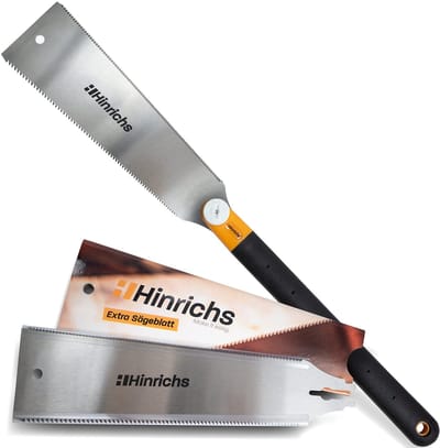 Dailygoods - Japanse Stijl Ryoba Zaag 25 cm - Professionele Trekzaag van Koolstofstaal