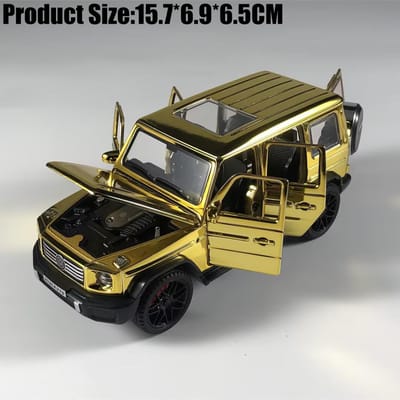 1:32 Mercedes Benz G500 G800 Off Road Voertuig Legering Metaal Diecast Model Auto Bureau Display Verzamelobject Ornament Vakantiegeschenk
