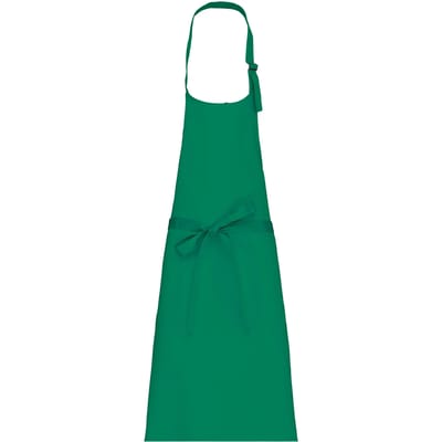 Kariban Schort van polykatoen zonder zak K8000 - Kelly Green - One size