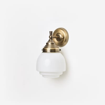 Wandlamp Gispen Vlak Royal Brons - Art Deco Trade
