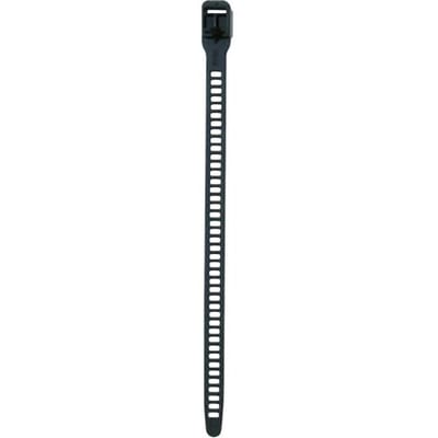 HellermannTyton 115-11350 SOFTFIX-L-TPU-BK-W Kabelbinder 340 mm 11 mm Zwart Hersluitbaar, Zeer flexibel, Met terughaaloog 6 stuk(s)