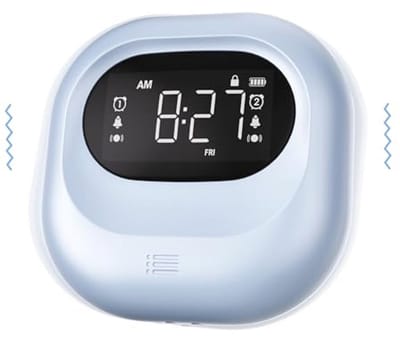 Digitale Wekker Met Type C Oplaadpoort - Geluidse Alarm Klok Voor Slaapkamer, Bureau, Reis